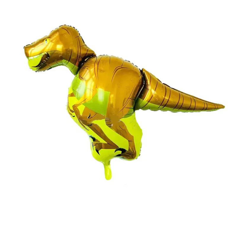 Вечерние воздушные шары из фольги с динозавром большого размера для