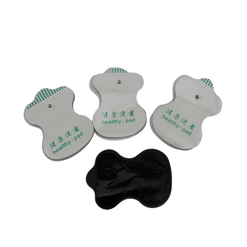 Новые 100 шт/(50 пар/лот) белые электродные подушечки. Для десятков акупунктуры