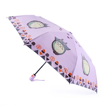 C OUSSIRRO Ghibli Тоторо зонт от солнца и дождя зонтик женский Plegable Sombrillas Paraguas Guarda Chuva Totoro Parapluie - Цвет: C
