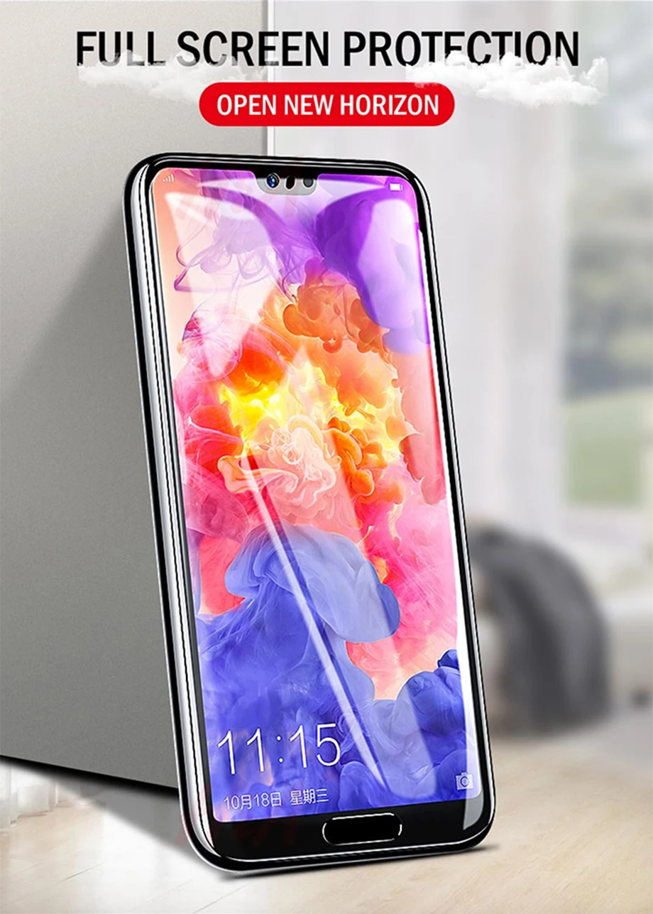 15D закаленное защитное стекло для экрана для huawei P20 P10 Lite P20 Plus Pro Полное Защитное стекло для huawei mate 10 9 8 Lite Pro пленка