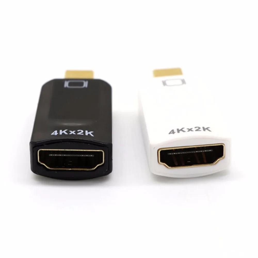 Переходник Mini DP-HDMI позолоченный переходник 4K Displayport(Thunderbolt 1/2) штырь-гнездо HDMI для