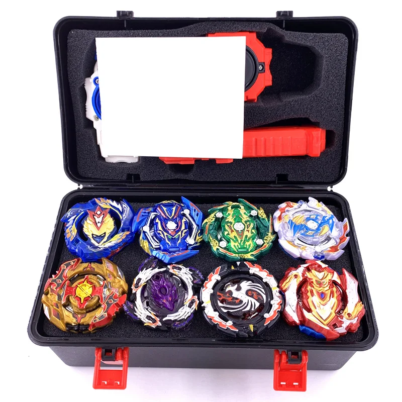 Забавные B-133 B-134 B-135 набор Beyblade Burst бей лезвие игрушка из металла Funsion бейблэйд ящик для хранения с ручкой пусковое устройство, игрушки для детей