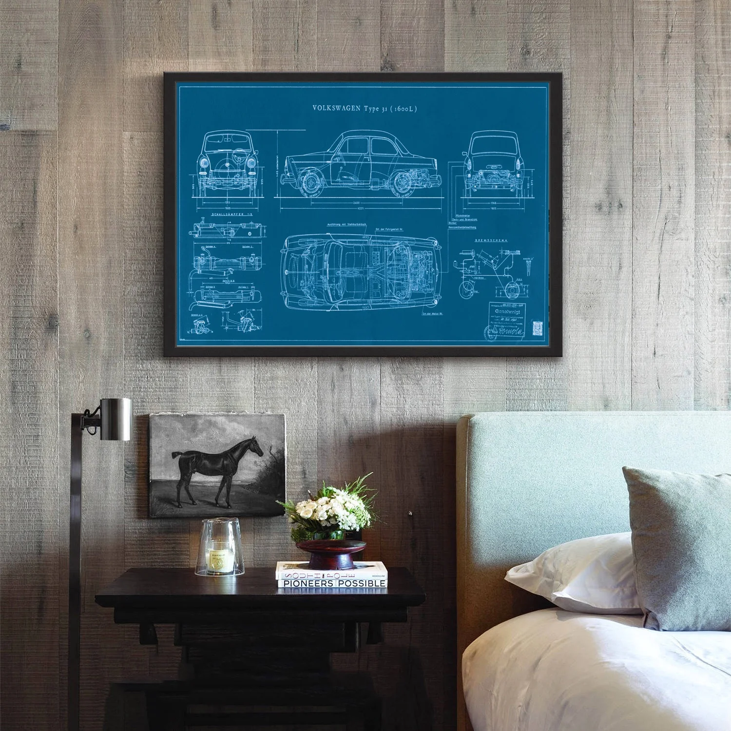 

Volkswagen Type 31 Wall Art Paint Wall Decor Canvas Prints Canvas Art Poster Oil Paintings No Frame
