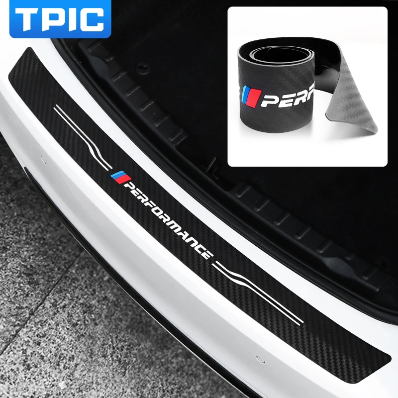 TPIC ПВХ Автомобильный задний бампер заднего бампера Защитная резиновая накладка