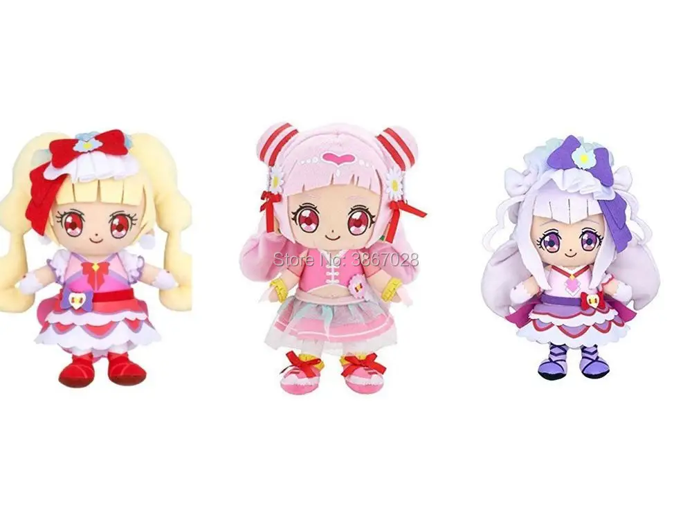 HUGTTO! PRECURE лечение друзей Плюшевые набивные куклы животные любовная кукла Маши