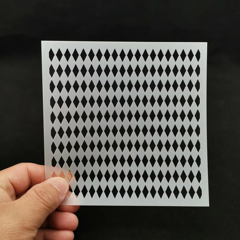 13*13 новые алмазные Многослойные трафареты для Diy скрапбукинга/фотоальбома