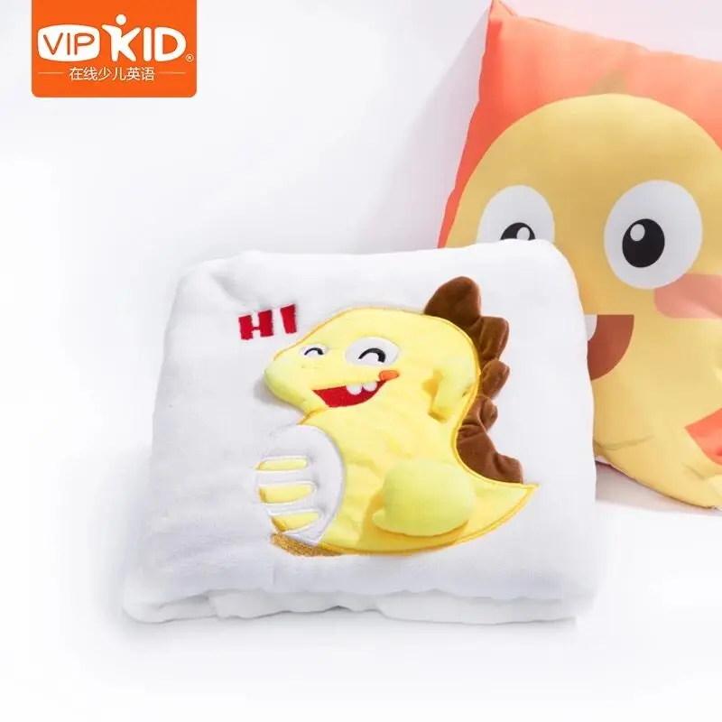 

Top Grade Children Adult Summer&Winter Blanket Vipkid Living Dino Warm Blanket