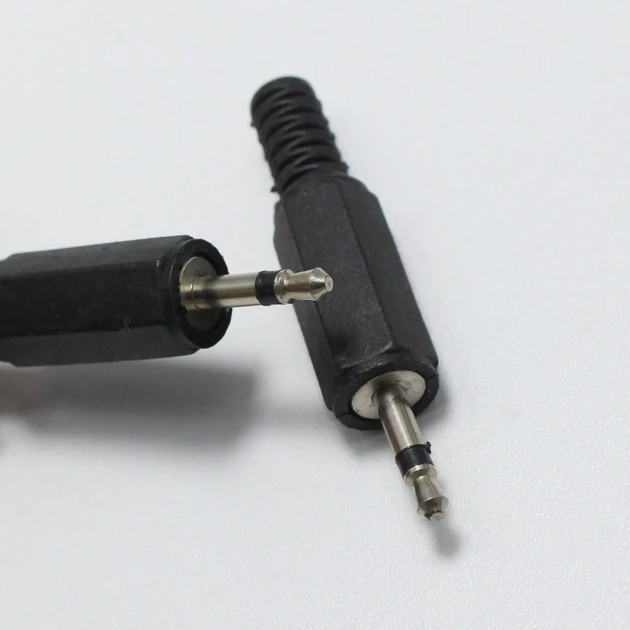 4pcs 2.5mm DC Power Plug 2.5 2Pole Mono Audio Plugs Welding Type Microphone Adapter Connector | Обустройство дома