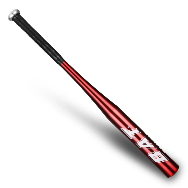 Red Baseball Bat Алюминиевая бейсбольная бита из твердого сплава 2" Спорт на открытом воздухе Упражнение Бейсбол Летучая мышь палка бит софтбольные биты аксессуары - Цвет: Red Baseball Bat