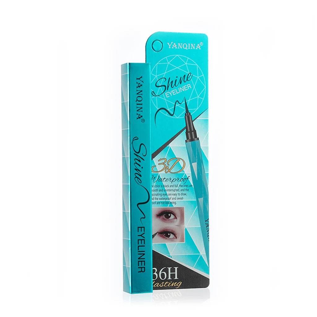 Yanqina eye makeup blue diamond cut Разработанный карандаш для глаз водостойкий стойкий Быстросохнущий подводка для глаз тату ручка YAN043