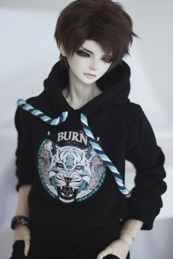 Новинка Одежда для куклы BJD 1/3 кукла дяди SD с узором белого тигра Повседневная