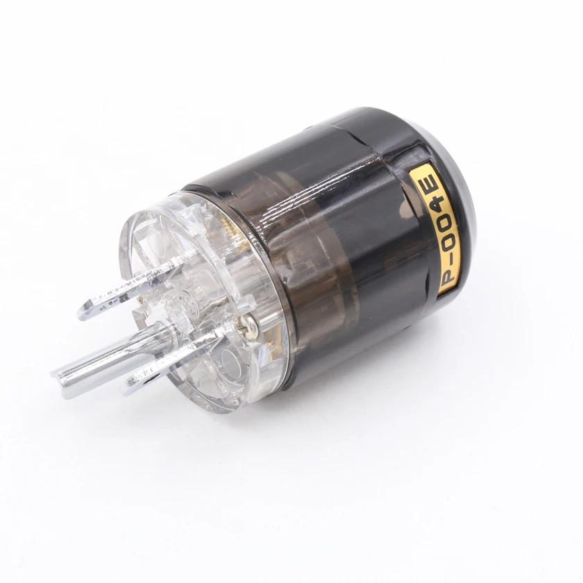 2pcs P-004 Pure Copper 99.999% Rhodium Plated US Version Plug For Hifi Power Cable | Электроника