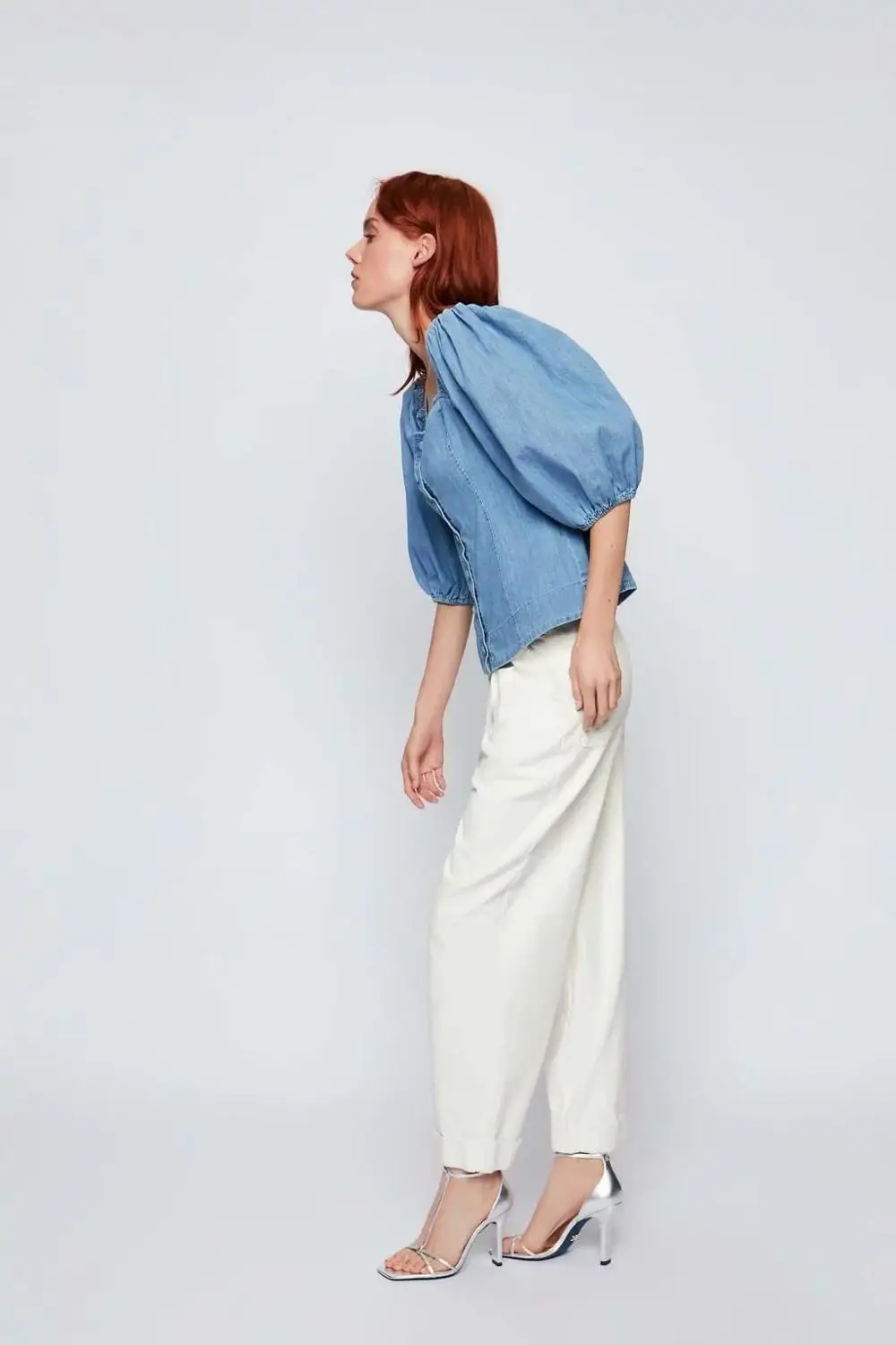 Northflow 2019 blusas блузка mujer de moda кимоно потертые джинсовые однотонные Блузы с