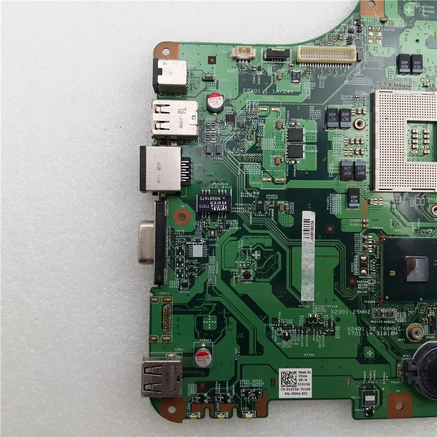 1D15G CN 01D15G Для Dell Inspiron N5020 Материнская Плата HM57 с Интегрированной Графикой|dell motherboard