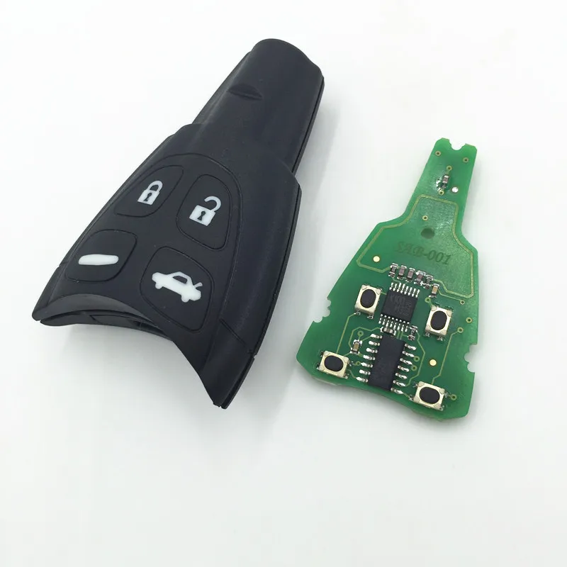 Новый бесрезанный сменный удаленный умный ключ 433 92 МГц PCF7946AT для SAAB 9-3 93 2003-2010