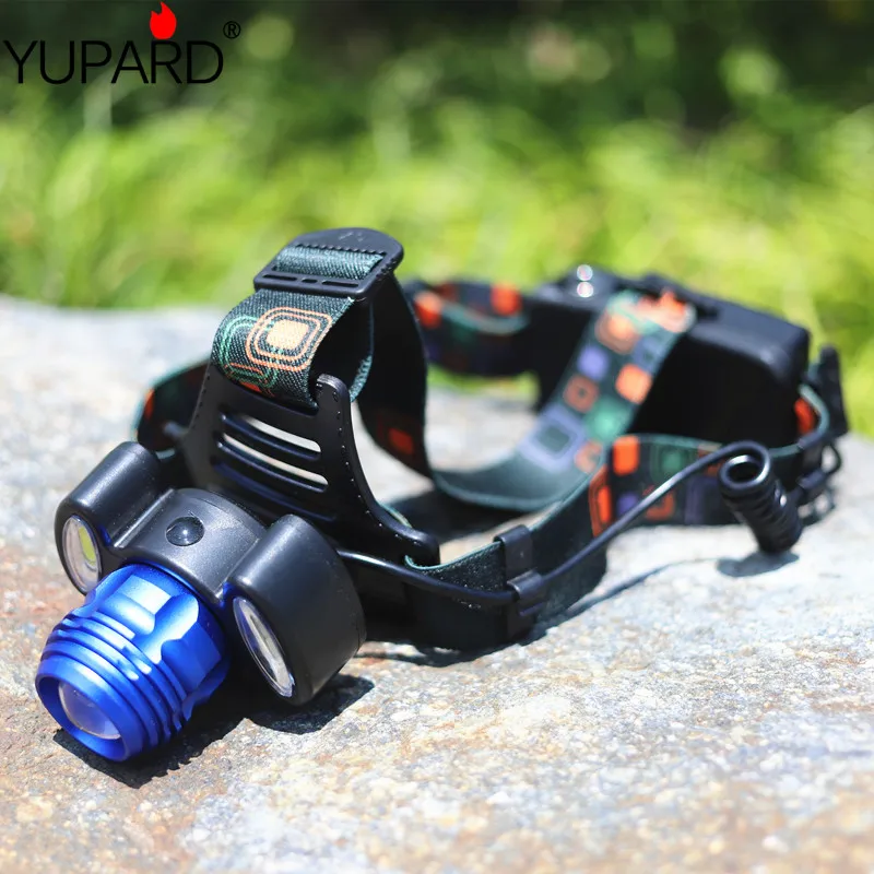 YUPARD налобный фонарь 2 * XM L T6 LED Наружное освещение головной свет внешний