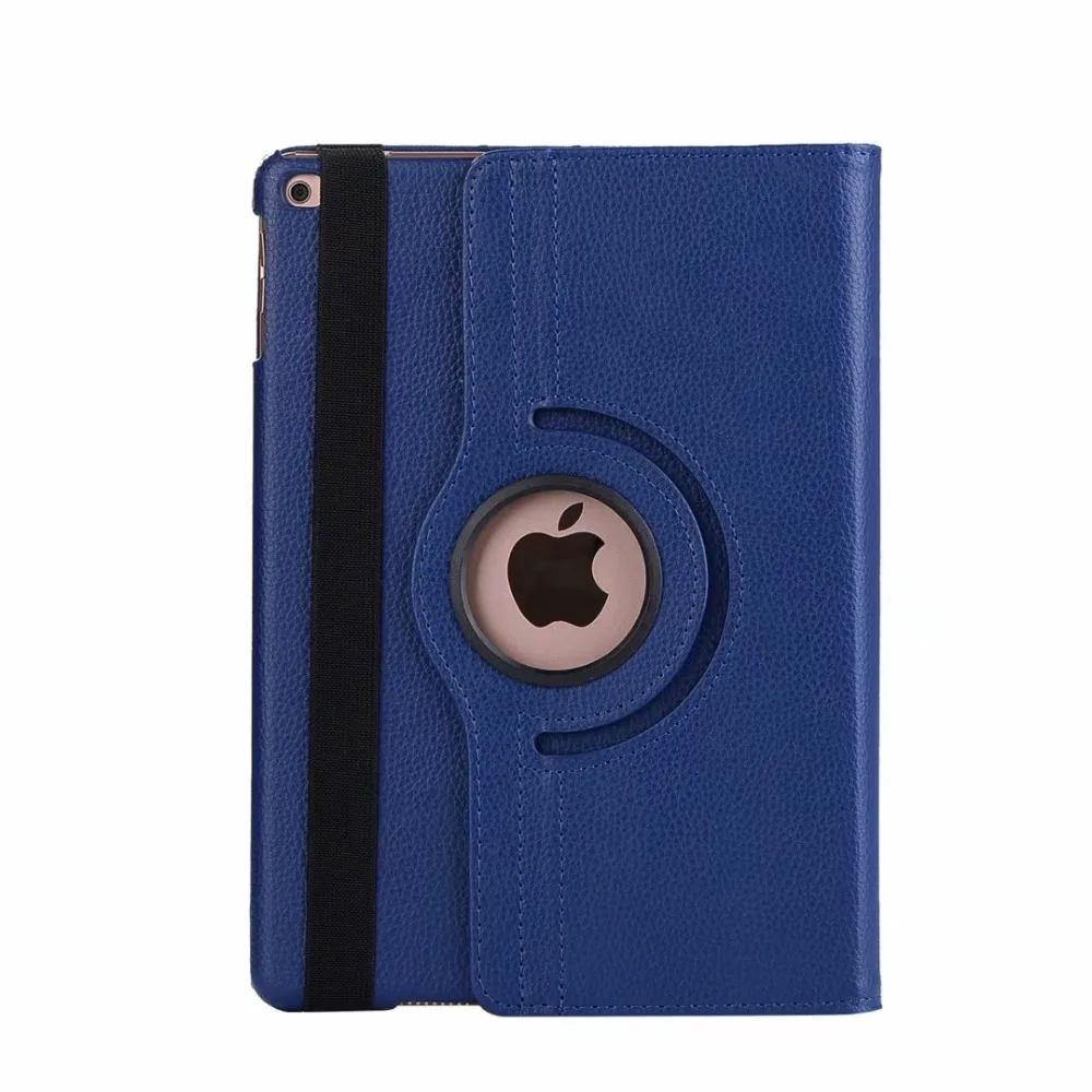 Для iPad 9,7 дюймов / для iPad 5/6 360 Вращающийся чехол для Apple iPad Air 1 2 Пробуждение сна крышка с смарт-подставкой Держатель