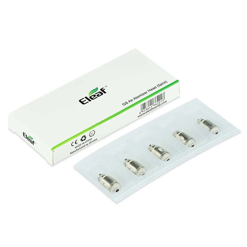 25 шт. оригинальный Eleaf GS-Air катушка головка испаритель KA1 1.2ohm Чистый хлопок фитиль