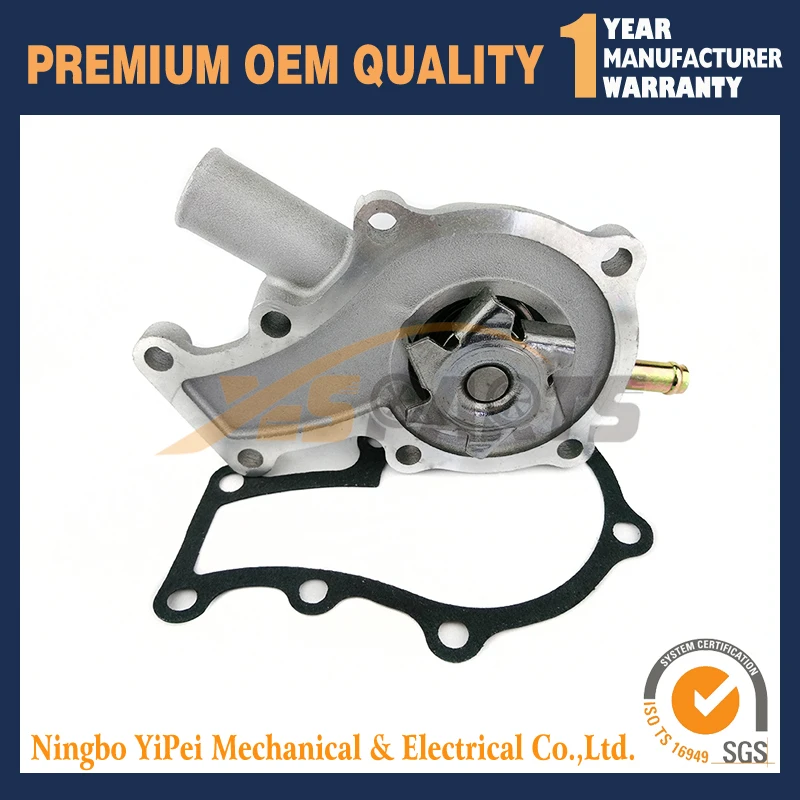 Водяной насос 6670506 4230021 подходит для Bobcat MT50 MT52 453 463 320 322 Противоскользящий