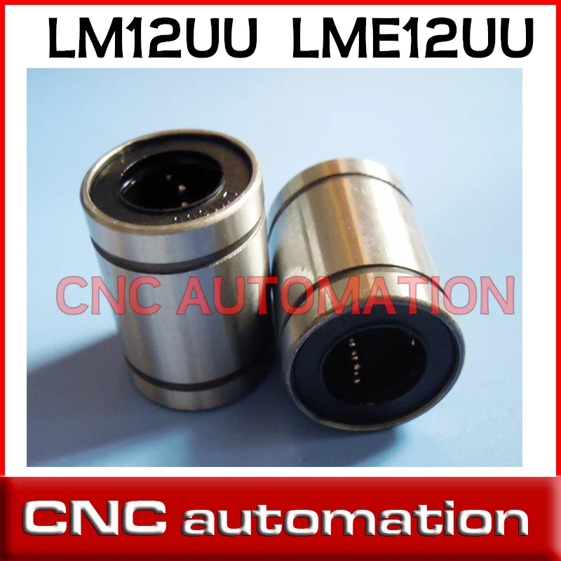 LM12UU LME12UU 12 мм линейный шариковый Подшипник Втулка детали ЧПУ 3d принтер|cnc linear|12mm
