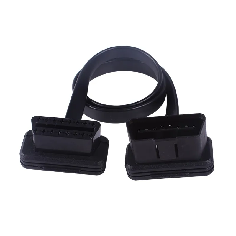 Автомобильный 60/100 см 16 контактный OBDII OBD 2 OBD2 Кабельный разъем диагностический