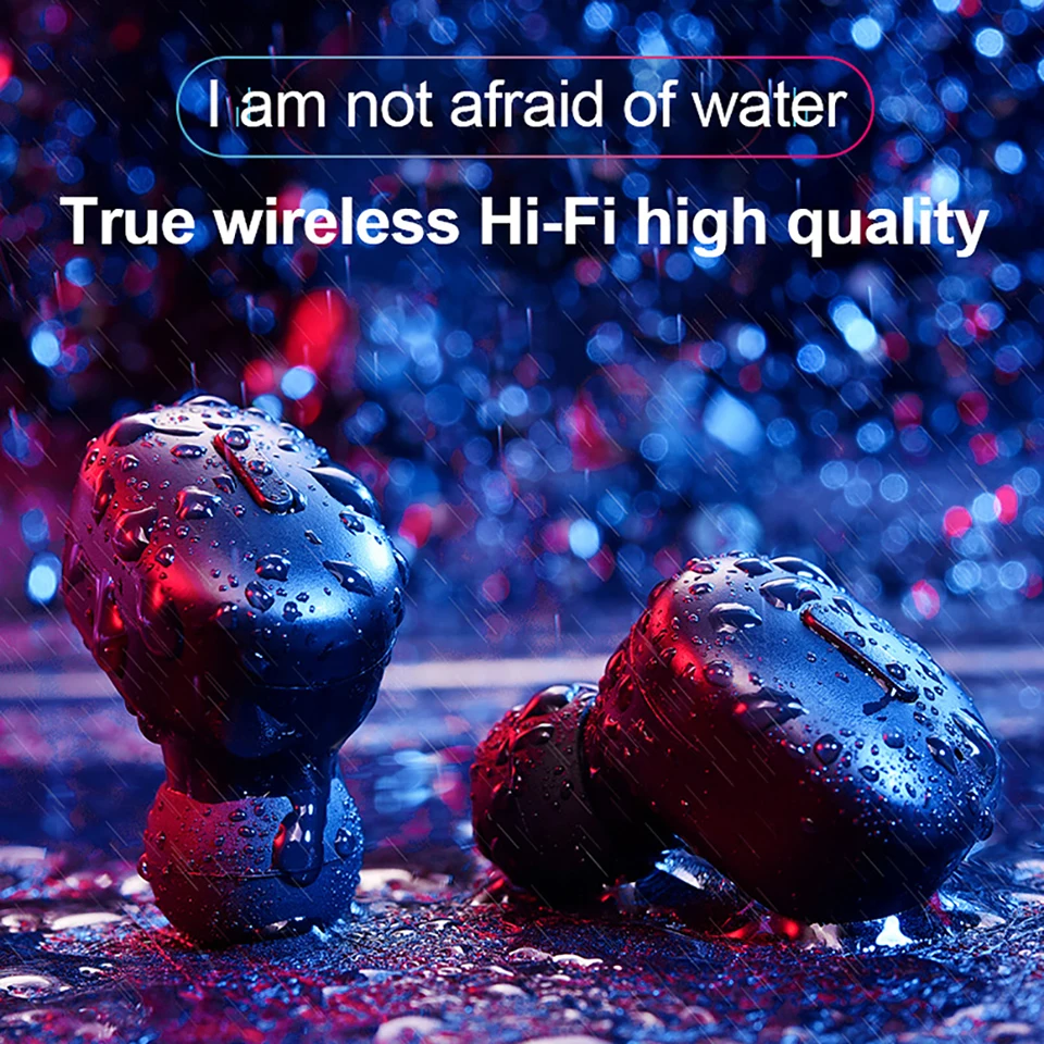 Популярные мини-наушники T1 TWS V5.0 Bluetooth 3D настоящие Беспроводные стереонаушники с