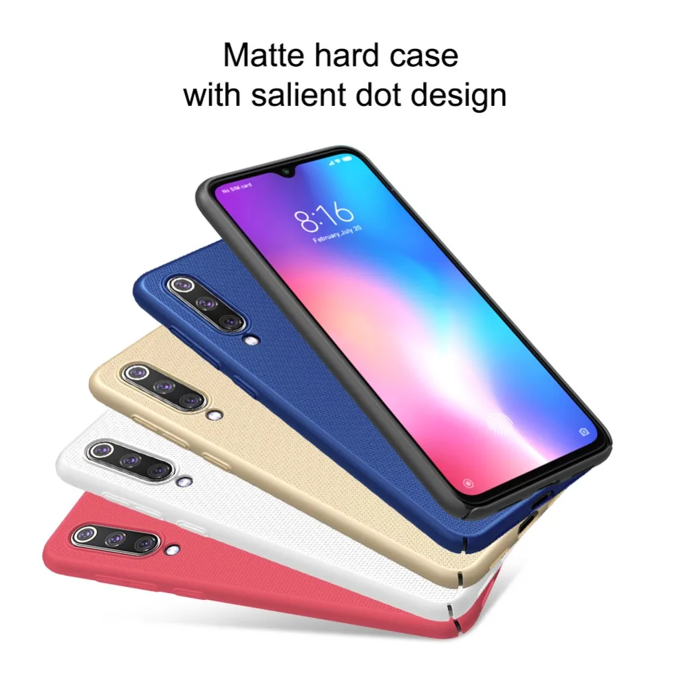 Чехол для Xiaomi Mi 9 SE чехол Mi9 NILLKIN Супер Матовый экран матовая жесткая задняя крышка