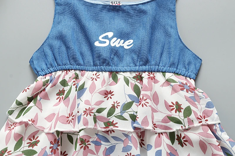 Girls summer dress 2020 kids fashion casual sleeveless mesh princess dresses for girls children wedding party clothing | Детская одежда