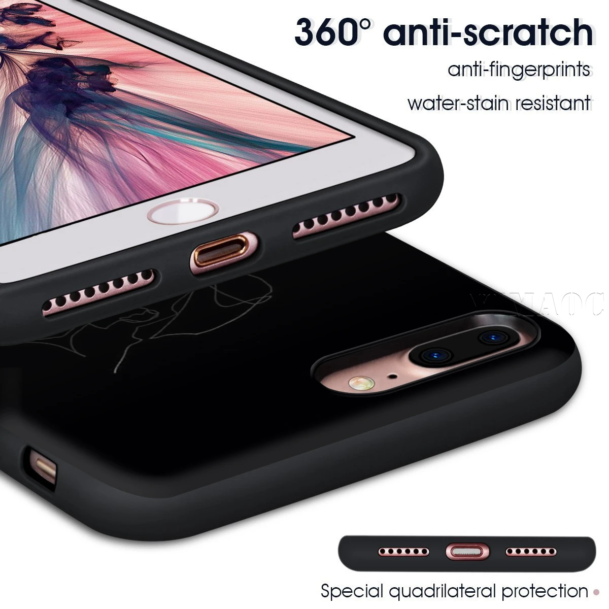 YIMAOC тренировочный силиконовый мягкий чехол для iPhone 11 Pro XS Max XR X 8 7 6 6S Plus 5 5S SE