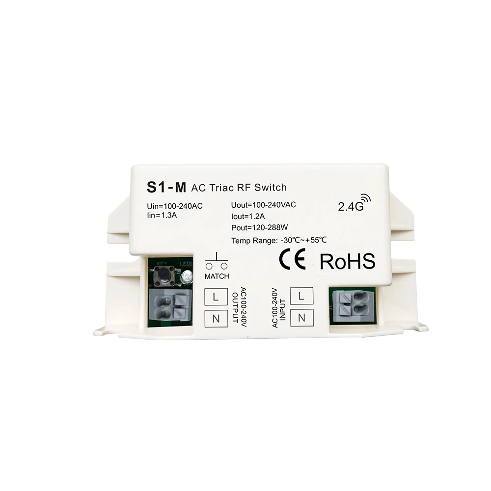 S1 M Переменный ток Triac RF Switchr Входное напряжение: 100 В переменного тока Напряжение: