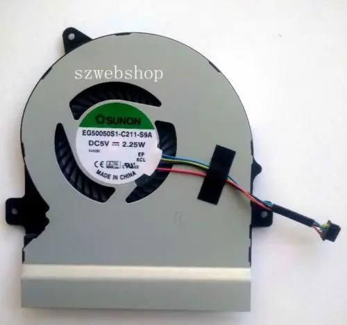 

Вентилятор охлаждения для ноутбука ASUS Q501 Q501L Q501LA, 4pin, 2,25 Вт, 4pins, EG50050S1-C211-S9A