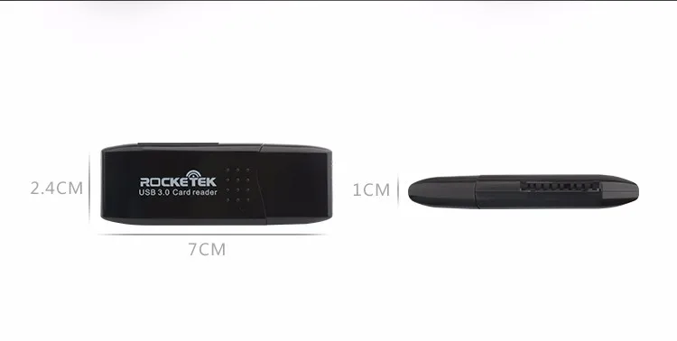 Rocketek usb 3,0 multi 2 в 1 памяти OTG Телефон card reader 5 Гбит/с адаптер для SD TF micro SD pc компьютер аксессуары ноутбуков