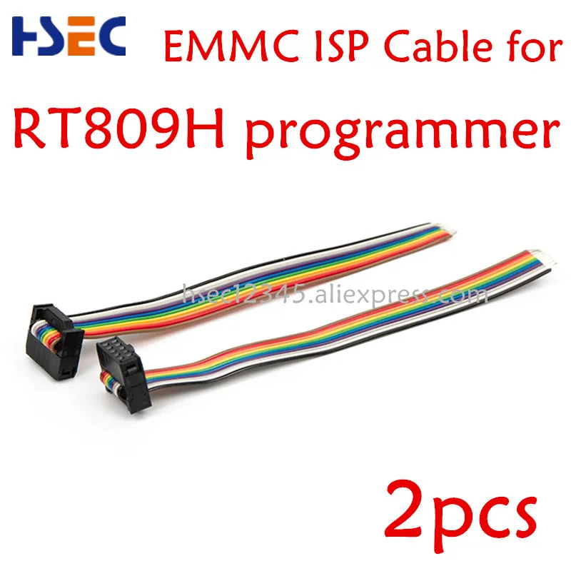 Оригинальная индивидуальная плата EMMC ISP + кабель для программирования rt809h isp