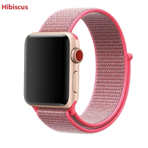 18 Мягкий нейлоновый ремешок для Apple Watch 44 мм 40 мм 42 мм 38 мм 1 2 3 4 браслет ремешок для iWatch 44 мм 40 мм ремешок+ защита экрана - Цвет: 18