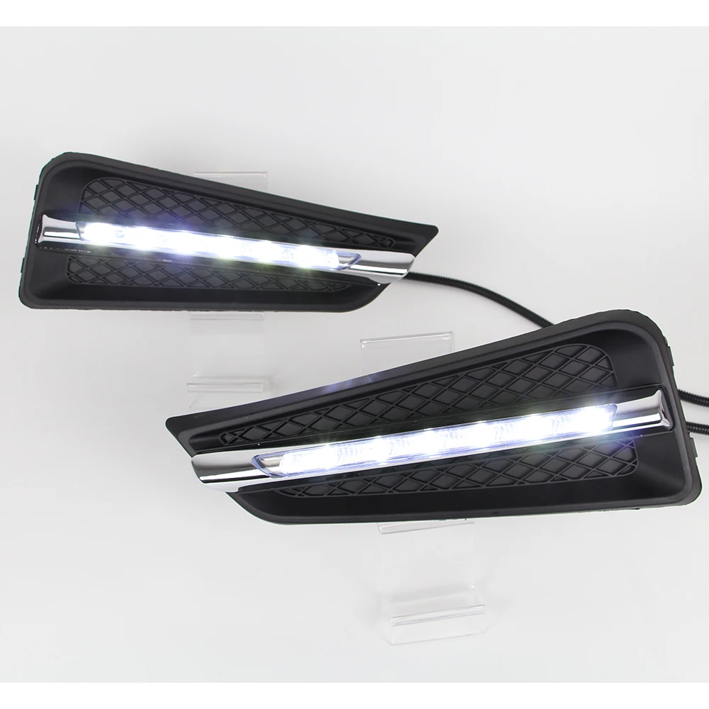 Автомобильный DRL комплект для HONDA CITY 2015 светодиодный дневный ходовой светильник
