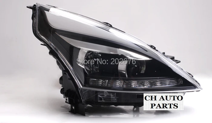 

FREE SHIPPING, CHA 2008-2012 ANGEL EYE HEADLIGHT V4, WITH R8 LED TEAR EYE AND Q5 BI-XENON PROJECTR,COMPATIBLE CARS: TEANA