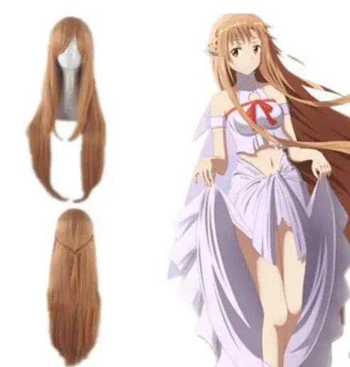 

Anime Sword Art Online Game Asuna cartoon Cosplay Costume whole set Dress with wig+shoes Halloween Cosplay Costumes
