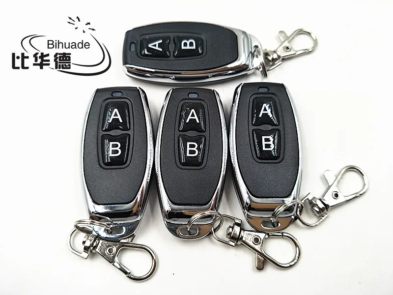 433.92MHz 2 Button RF Remote Control Learning code 1527 EV1527 For Gate garage door controller Alarm 433mhz Receiver | Электроника