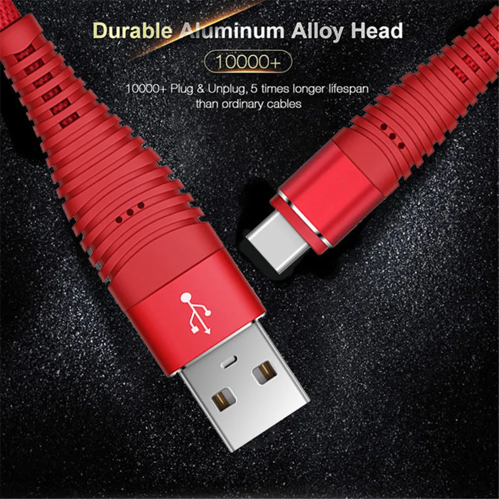 Данные Тип usb-c кабель для samsung S9 S8 Plus Note 9 8 huawei Xiaomi OnePlus C зарядный провод