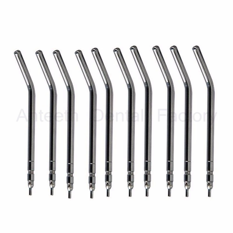 5pcs 3 Way Dental Air Water Syringe Spray Nozzles Tips Stainless Steel For Teeth Whitening Dentistry Lab Equipment | Красота и