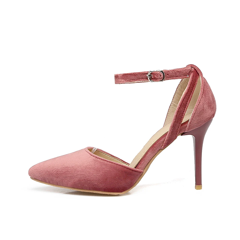 Женские туфли лодочки на высоком каблуке с ремешком щиколотке|women pumps|ankle strap pumpsshoes