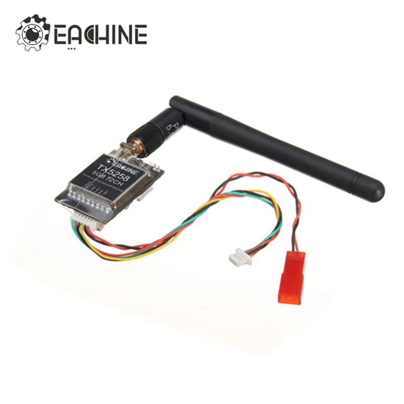 

Оригинальный переключаемый FPV-передатчик Eachine TX5258, 5,8 ГГц, 72 канала, 25/200/500 МВт, поддержка OSD, конфигурирование для РУ FPV дрона