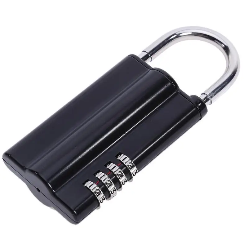 Защитный ключ Realtor Lock Box Сейф для хранения ключей замок недвижимости 4 циферблата |