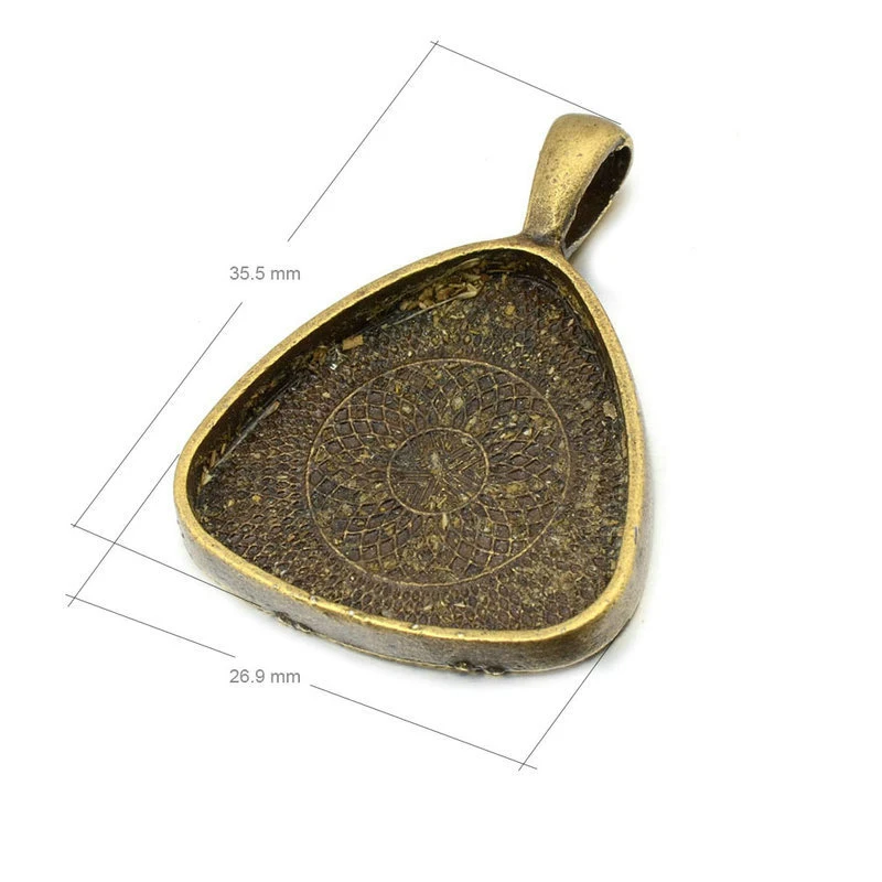 Треугольный стеклянный кабошон 4 шт./лот 25x25x25 мм|bezel blank|glass cabochoncabochon cameo |