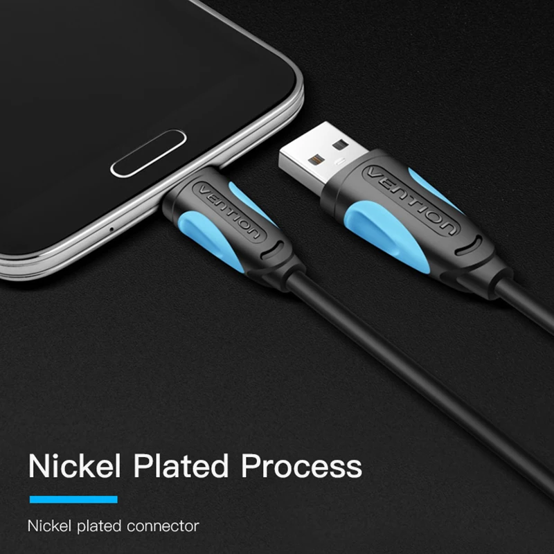 Кабель Micro USB Vention быстрая зарядка провод для Android мобильный телефон кабель