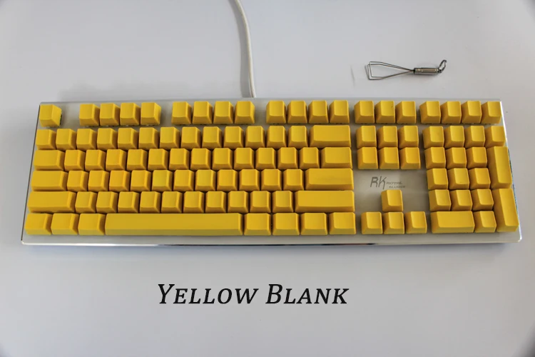 MP 108/87 клавиши утолщенные PBT чистые колпачки для клавиш высокая износостойкость OEM