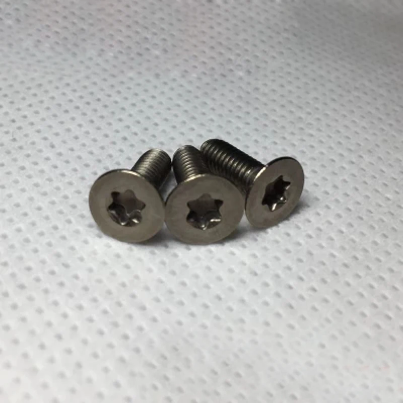 Винты M3 Torx T & TX TA2 титановые болты с плоской головкой потайные чистый титановый