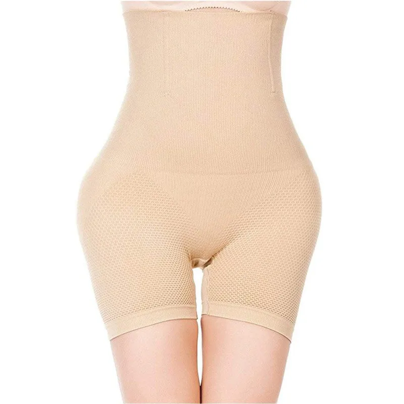 Fahion Apricot SEXYWG Сексуальное белье для подъема ягодиц, женское моделирующее белье, трусики с завышенной талией утягивающий корсет, короткие обтягивающие штаны - Цвет: Fahion Apricot