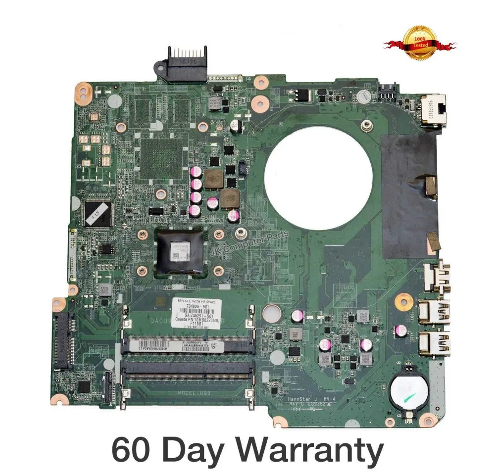 Top quality For HP laptop mainboard 15-N 734826-501 734826-001 motherboard 100% Tested 60 days warranty | Компьютеры и офис