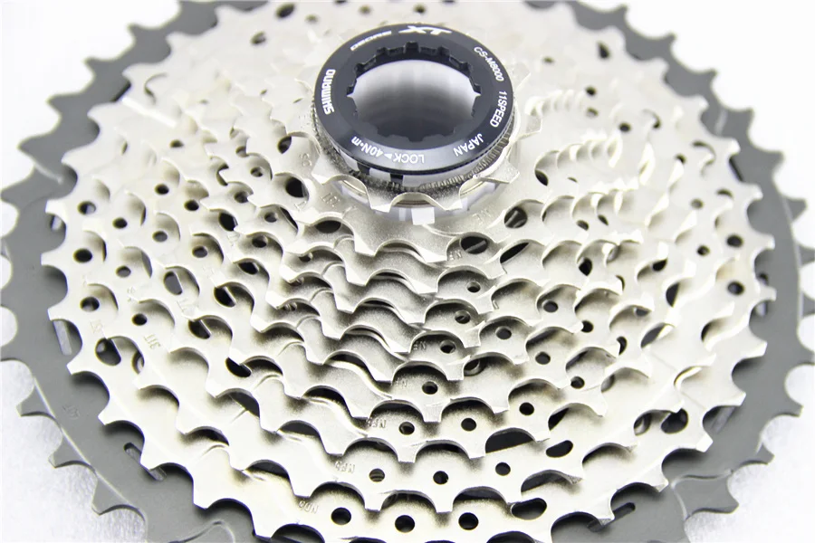 SHIMANO Deore XT CS M8000 Cogs Freewheel горный велосипед MTB 11 скоростей M8000 кассета Звездочка 11-40T 11-42T 11-46T